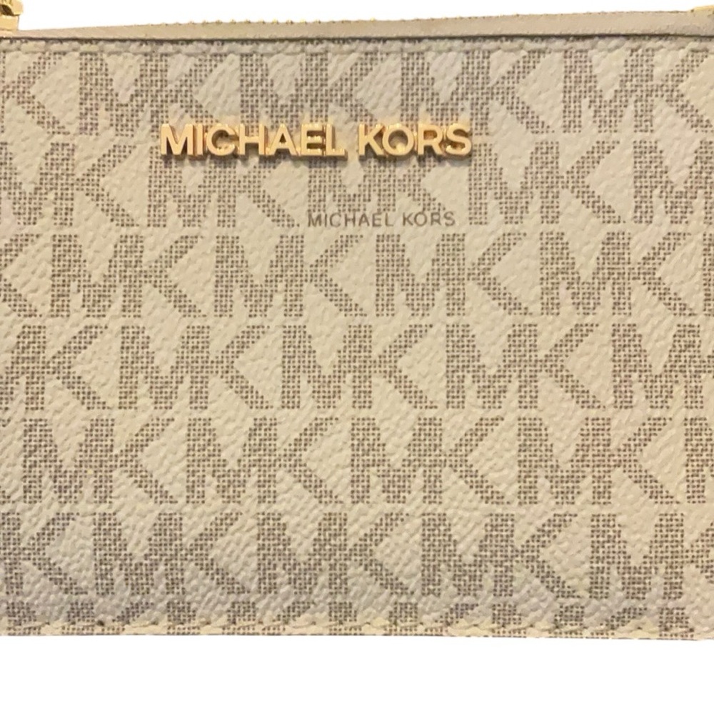 MICHAEL KORS Woman’s Wallet Jet Set Travel Small Coin Pouch ID Window NWOT - Picture 3 of 4